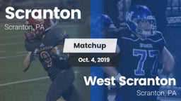 Matchup: Scranton  vs. West Scranton  2019