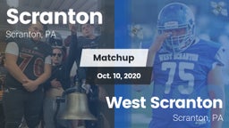 Matchup: Scranton  vs. West Scranton  2020
