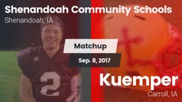Matchup: Shenandoah vs. Kuemper  2016
