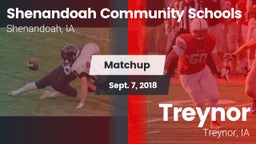 Matchup: Shenandoah vs. Treynor  2018