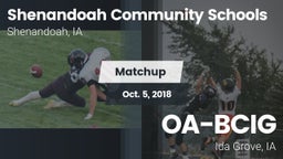 Matchup: Shenandoah vs. OA-BCIG  2018