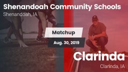 Matchup: Shenandoah vs. Clarinda  2019