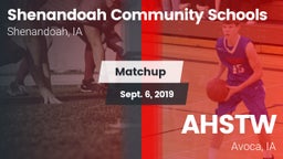 Matchup: Shenandoah vs. AHSTW  2019