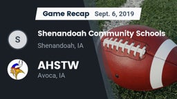 Recap: Shenandoah Community Schools vs. AHSTW  2019