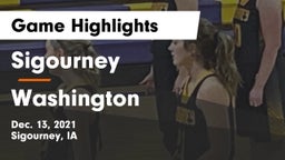 Sigourney  vs Washington  Game Highlights - Dec. 13, 2021