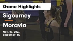 Sigourney  vs Moravia  Game Highlights - Nov. 27, 2023