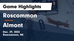 Roscommon  vs Almont  Game Highlights - Dec. 29, 2023