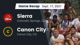 Recap: Sierra  vs. Canon City  2021