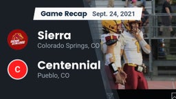 Recap: Sierra  vs. Centennial  2021