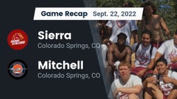 Recap: Sierra  vs. Mitchell  2022