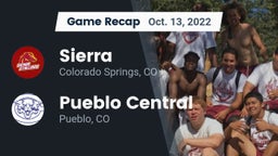 Recap: Sierra  vs. Pueblo Central  2022