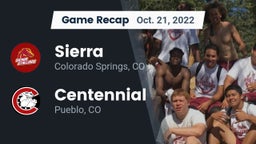 Recap: Sierra  vs. Centennial  2022
