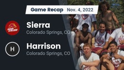 Recap: Sierra  vs. Harrison  2022