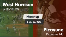 Matchup: West Harrison vs. Picayune  2016