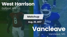 Matchup: West Harrison vs. Vancleave  2017