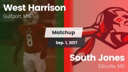 Matchup: West Harrison vs. South Jones  2017