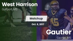 Matchup: West Harrison vs. Gautier  2017