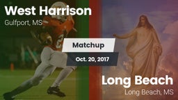 Matchup: West Harrison vs. Long Beach  2017