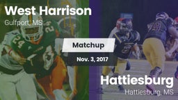 Matchup: West Harrison vs. Hattiesburg  2017