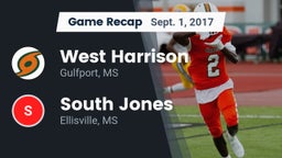 Recap: West Harrison  vs. South Jones  2017