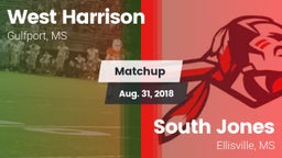 Matchup: West Harrison vs. South Jones  2018