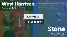 Matchup: West Harrison vs. Stone  2018