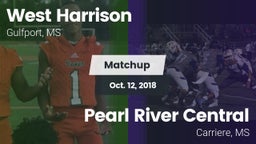 Matchup: West Harrison vs. Pearl River Central  2018