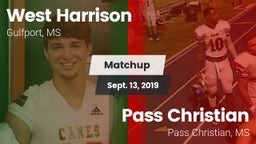 Matchup: West Harrison vs. Pass Christian  2019