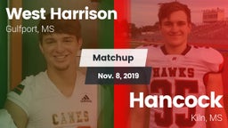 Matchup: West Harrison vs. Hancock  2019