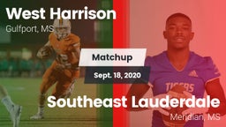 Matchup: West Harrison vs. Southeast Lauderdale  2020