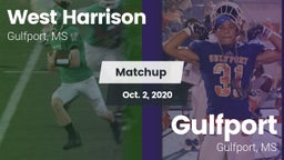 Matchup: West Harrison vs. Gulfport  2020