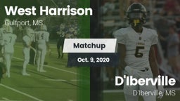 Matchup: West Harrison vs. D'Iberville  2020