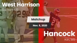 Matchup: West Harrison vs. Hancock  2020