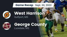 Recap: West Harrison  vs. George County  2022