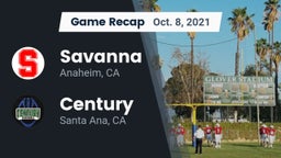 Recap: Savanna  vs. Century  2021