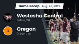 Recap: Westosha Central  vs. Oregon  2022