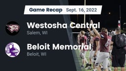Recap: Westosha Central  vs. Beloit Memorial  2022