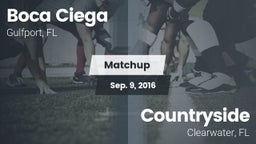 Matchup: Boca Ciega vs. Countryside  2016