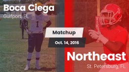 Matchup: Boca Ciega vs. Northeast  2016