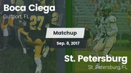 Matchup: Boca Ciega vs. St. Petersburg  2017
