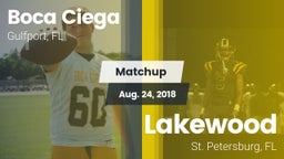Matchup: Boca Ciega vs. Lakewood  2018