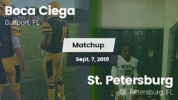 Matchup: Boca Ciega vs. St. Petersburg  2018