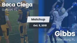 Matchup: Boca Ciega vs. Gibbs  2018