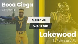 Matchup: Boca Ciega vs. Lakewood  2019