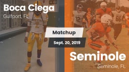 Matchup: Boca Ciega vs. Seminole  2019