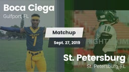Matchup: Boca Ciega vs. St. Petersburg  2019