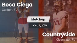 Matchup: Boca Ciega vs. Countryside  2019