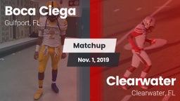 Matchup: Boca Ciega vs. Clearwater  2019