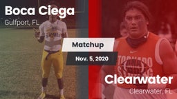 Matchup: Boca Ciega vs. Clearwater  2020