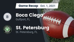 Recap: Boca Ciega  vs. St. Petersburg  2021